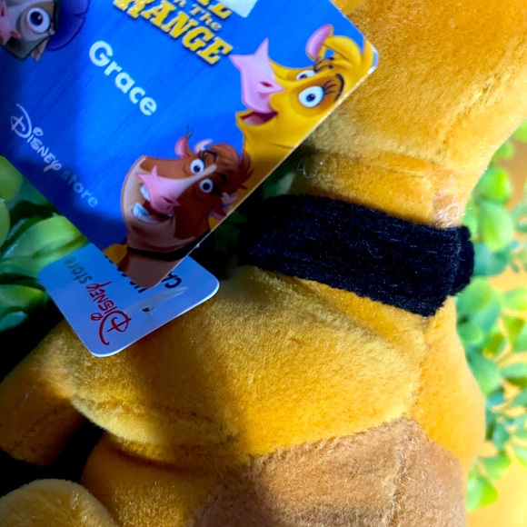 DISNEY STORE NWT VTG 2004 HOME ON THE RANGE BEAN BAG PLUSH w/SOUND COMPLETE SET - Picture 13 of 13